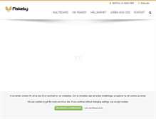 Tablet Screenshot of fiskeby.com